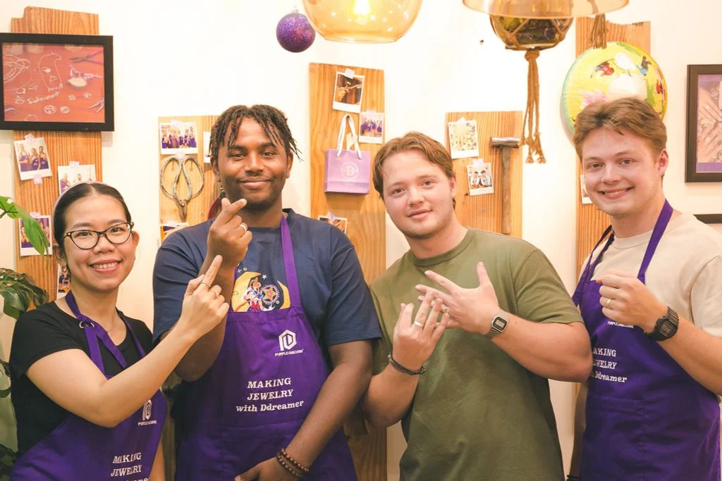 Ddreamer Jewelry Workshop Craft your perfect Souvenir in Saigon 01Craft Your Souvenir: Make Your Own Silver JewelryDdreamer JewelrysouvenirCraft Your Souvenir: Make Your Own Silver Jewelry Ddreamer Jewelry Workshop Craft your perfect Souvenir in Saigon 01Craft Your Souvenir: Make Your Own Silver JewelryDdreamer JewelrysouvenirCraft Your Souvenir: Make Your Own Silver Jewelry