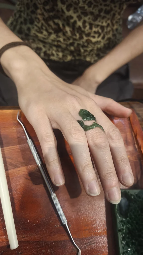 Ddreamer Jewelry Wax Buidup and Investment Casting Workshop Liquid Flow Ring 06 Ddreamer Jewelry Wax Buidup and Investment Casting Workshop Liquid Flow Ring 06